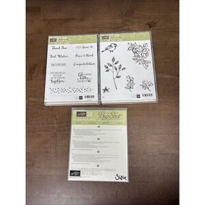 Stampin' Up! Petal Palette Stamp Set & Petals & More Dies